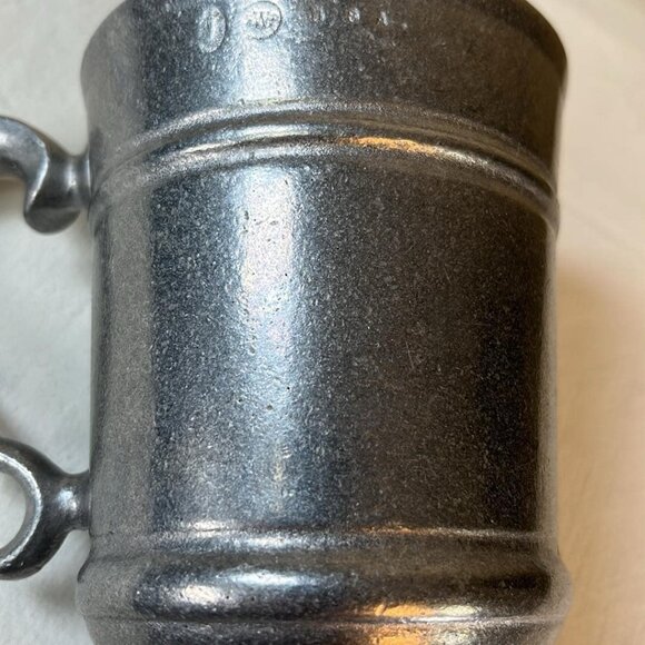 Vintage Wilton Armetale Straight Side Tankard Tavern Pub Colonial Props - Picture 4 of 5